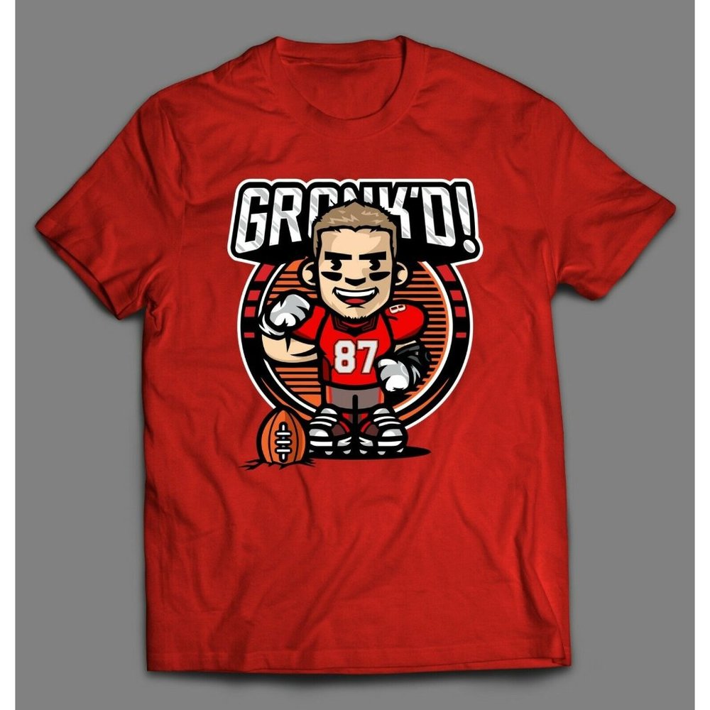 #87 TAMPA BAY GRONK'D FUNKO POP HIGH QUALITY SHIRT